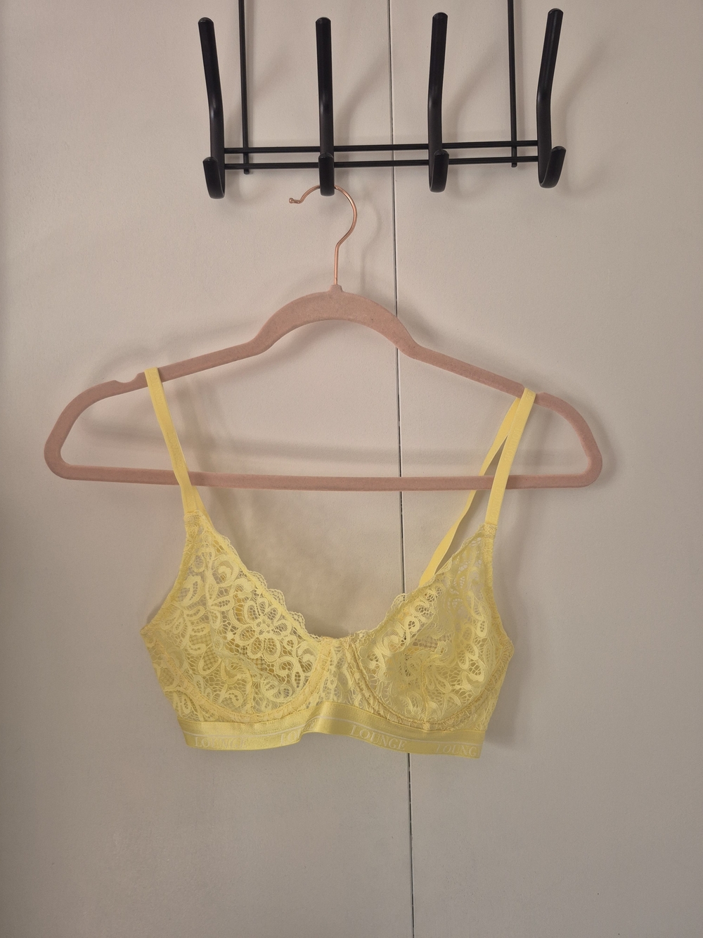 Yellow Lace Bralette – Women’s Intimates